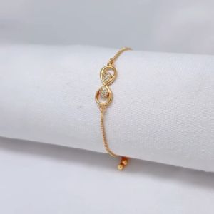 Gelang Serut Wanita Aksesoris Fashion Awet Tahan Lama Anti Karat Cocok Untuk Harian G2-11E