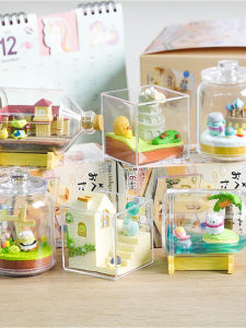 Corner Fried Shrimp Biological Ornaments Food and Play Doll Seal Global World Blind Box Hand-Made Model Toy Birthday Gift