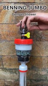 BENNING Saringan Air ukuran JUMBO Besar Filter Kran Penjernih Air Serbaguna 3 Susun