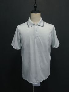 เสื้อโปโลคอตั้งทรงหลวมสำหรับผู้ชายในช่วงฤดูร้อน ระบายอากาศได้ดี แห้งเร็ว ไม่ต้องรีด เสื้อยืดลำลองสำหรับใส่ไปทำงาน