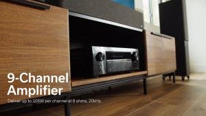 Denon AVC-X3800H 9.4 Channel 8K Home Theater Receiver IMAX Enhanced with Dolby Atmos/DTS:X and HEOS Built-In  AVCX3800H AVR-X3800H