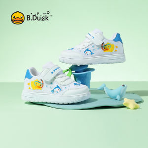 B.Duck Sneakers: Cute & Breathable Mesh Upper Shoes for Kids
