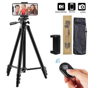NA-3120 102Cm Giá Đỡ Điện Thoại Bằng Nhôm Đa Năng Có Chụp Hình Selfie Remote Cho Máy Ảnh DSLR Gopro iPhone - Chân Máy Chụp Ảnh Du Lịch