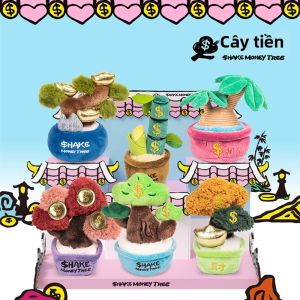 ORISTACO | Cây Tiền May Mắn Hình Xăm Trang Trí Bàn