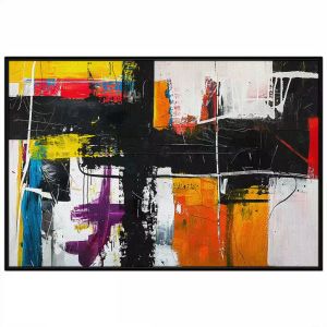 Tranh trừu tượng hiện đại phong cách đơn giản.Tranh treo tường dán tường trang trí nội thất.CGI-1103