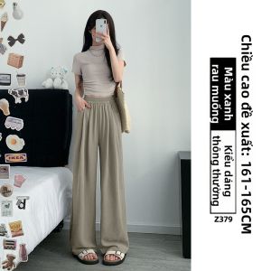 XIANYIJIAO | Quần Đùi Băng Tơ Hồng Rộng