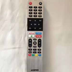 Remote điều khiển tivi ASANZO Mã 07 điều khiển TV Asanzo internet - Tặng kèm pin - Gia Dụng Chú Thoòng