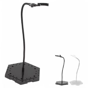 Action Figure Stand ABS Stainless Steel Stable Action Figure Display Holder for 6inch Doll