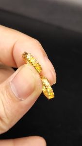 ตัวเรือนเงิน 92.5% ชุบทอง พลอยบูรณายณ์ ผลิตภัณฑ์อุดตัน พลอยบูรณายณ์ (Yellow Sapphire) ต่างหู จันทบูรี