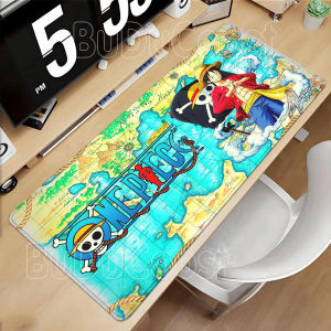 Bandai | Luffy Roronoa Zoro One Piece Gaming XXL Mouse Pad anime HD printing Mousepad PC Keyboard overlock Non-Slip base Office Desk Mat