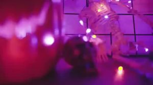 30M/60M Purple & Orange Halloween Lights Decorations 300/600 LED Halloween String Lights Plug Operated for Home Indoor Halloween