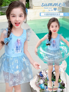 Váy Công Chúa Elsa Cho Bé Gái Quần Lót Bơi Liền Thân Đồ Bơi Thời Trang Dễ Thương Cho Trẻ Em Váy Mùa Hè Cho Bé Gái Từ 3-9 Tuổi