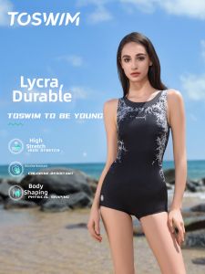 toswim | Womens Spa and Pool Use Conservative Slimming Large Size Swimwear