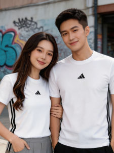 adidas | Áo Thun Mới Thu Thoáng Khí Đôi
