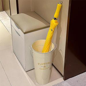 Modern Simplicity Iron Umbrella Stand Home Entrance Hallway Storage Rack Flower Waking Bucket Household Furniture Umbrella Holder