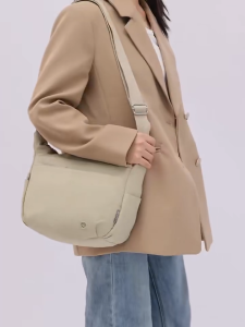 GROSIRAN OMYGOOSE Pioma Mozart Tas Selempang Bahu Wanita Sling Bag Polos Ukuran Besar Nylon