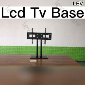 Universal TV Stand Adjustable LED Screen Monitor Base Bracket Mount 32-75 Inch TV Display Stand for Living Room