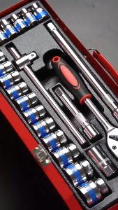 Kunci Socket Wrench 24 pcs Pas Socket Set Car Repair Tool - G-20006