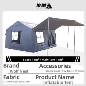 WOLFNEST | Insulated Snow Tent with Canopy