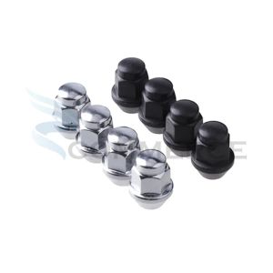 น็อตติดตั้งดุมล้อ M10x1.25 4ชิ้นสำหรับรถ ATV Go Kart UTV อะไหล่ล้อขอบอลูมิเนียมอัลลอยด์4ชิ้น