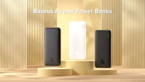Baseus Airpow 20W Power Bank 20000mAh Fast Charge Powerbank for iPhone 15/14/13/12 Xiaomi