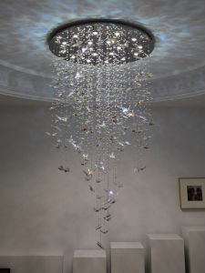 Modern Luxury Crystal Staircase Chandelier