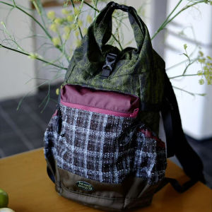 Lightweight Outdoor Hiking Backpack 2025 New Design Large Capacity Splice Backpack Personalized Dual-Shoulder Bag for Youth