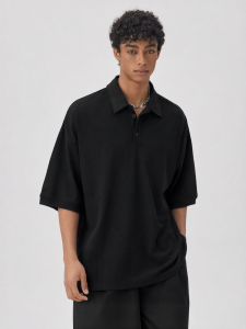 BODYDREAM | Cooling Relaxed Shoulder Embroidered Mens Polo