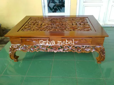 Meja Ketapang - Kayu Jati - Furniture Mebel