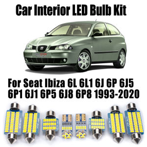 LED Interior Map Dome Luggage Light Car Reading Bulbs Kit Canbus For Seat Ibiza 6L 6L1 6J 6P 6J5 6P1 6J1 6P5 6J8 6P8 1993-2020