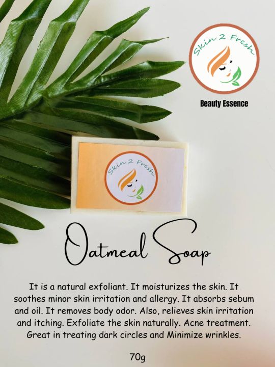 Skin 2 Fresh Oatmeal Soap 70g Lazada PH