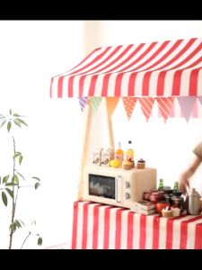 *จัดส่งจากประเทศไทย*แผงขายของตลาดนั ซุ้มเคาน์เตอร์วางสินค้า เคาเตอร์ร้านกาแฟ ซุ้มเคาน์เตอร์ขายของ โต๊ะวางสินค้า