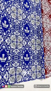 Kain Batik Seragam Sekolah MI/SD/SMP/SMA BS03 Merah/Biru/Hijau
