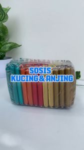 100 PCS Sosis Anjing dan Kucing Murah dan Berkualitas 15 gram