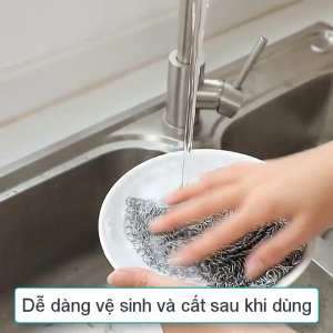 Lưới rửa bán chén thế hệ mới bằng inox 304 bền chắc chắn