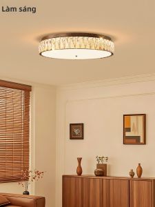 LANGSHANGZHAOMING | Đèn Trần Gỗ Phong Cách Retro Sang Trọng