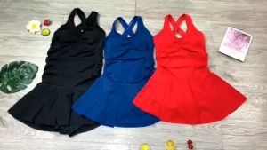 Bikini Bộ Đồ Bơi Nữ Liền Thân Váy Nhiều Màu Freesize BinSports BHV085