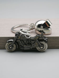 Elite BMW High-End Motorcycle Keychain Pendant Creative Personalized Mens Mini Motorcycle Model Jewelry Gift