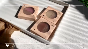 สินค้าส่งเร็ว HERORANGE Shimmering Stereoscopic High-Disk ไฮไลท์การแต่งหน้าสามมิติ ชิมเมอร์ เนื้อเนียนละเอียด