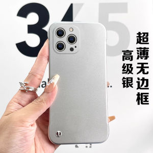 Ultra-Thin Silicone Phone Case for Apple 15ProMax iPhone 14 New Model Mickey Makeup Mirror Special Heat Dissipation 12 Anti-Fall Cute with Stand Female Protective Cover