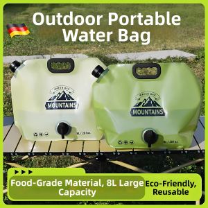 Portable Foldable Large Capacity Water Bag with Faucet