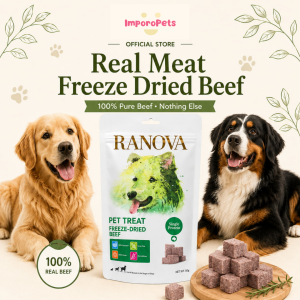 Ranova Langnuo Dog Treat Real Meat Freeze Dried Beef Single Ingredient Natural Snack For Dogs