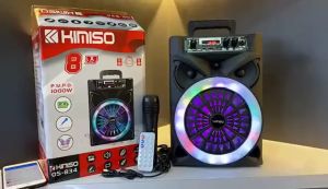 SPEAKER BLUETOOTH BASS BESAR SPEAKER BLUETOOTH BASS KIMISO QS-834 8-INCI BLUETOOTH