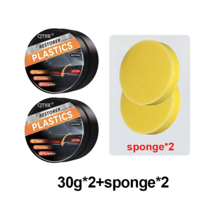 Car Plastic Restorer Back To Black Gloss Auto Interior Leather & Panel Renewal Wax Coating Agent Auto Polish And Repair Coating