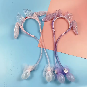 Bờm Cài Tóc Phát Sáng Cho Bé Gái Hóa Trang Trung Thu Halloween Dễ Thương ! ChunChinToyKingDom