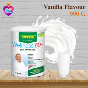 Appeton Wellness 60+ Nutrition Milk for Senior Geriatric Nutrition OR Diabetic - Vanilla 900G