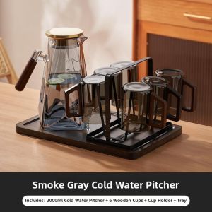 QIAOLESEN | Heat-Resistant Glass Water and Juice Carafe