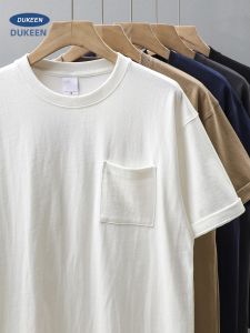 DUKEEN | Heavy Weight Pocketed Short Sleeve T-shirt 320g