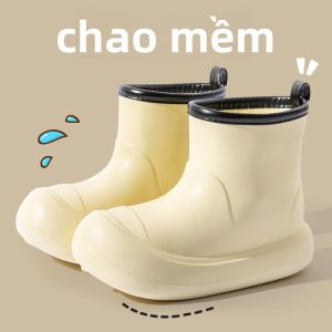 JIFANPAUL | Giày Mưa Chống Thấm Nước Mềm Mại & Thời Trang