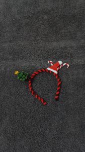 Bando natal/Christmas hairband/bando rusa